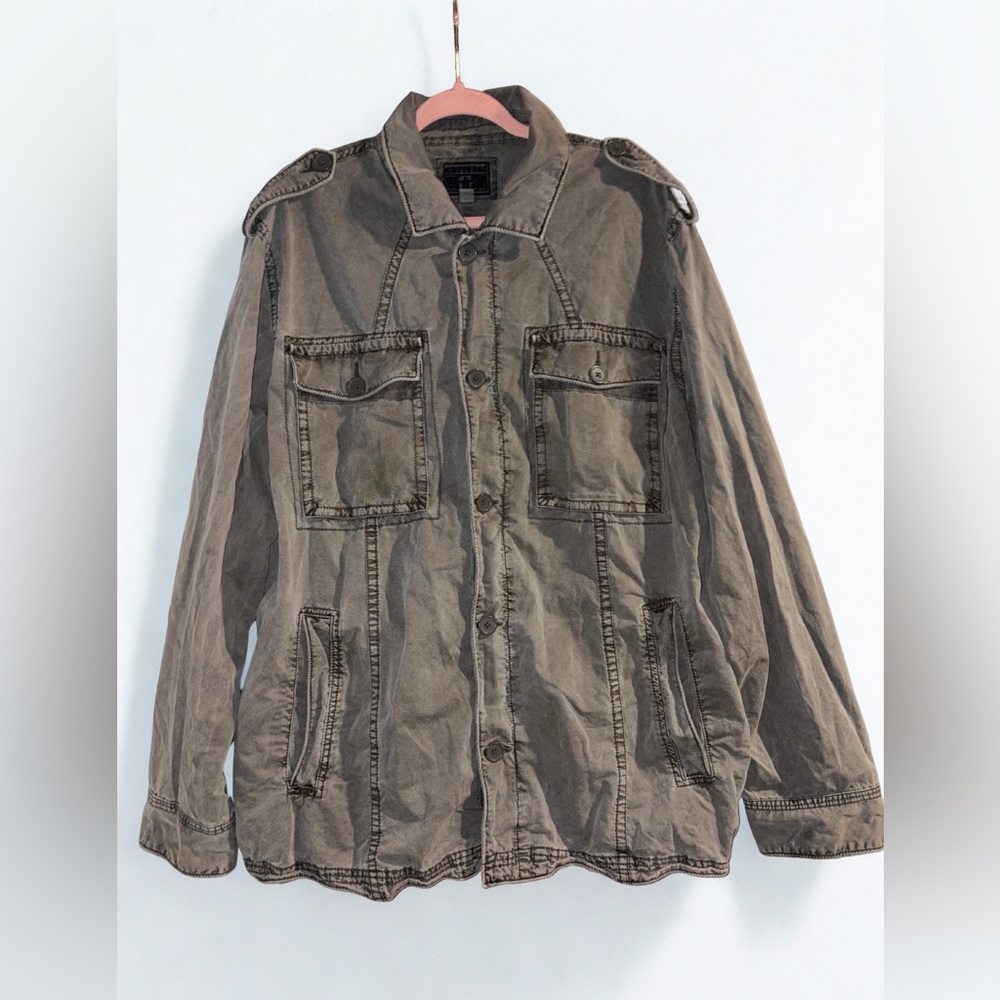Converse XL Men's Military Field Jacket - Army Green